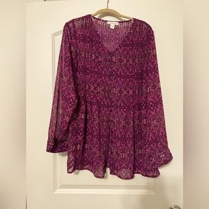 Infinite medallions tunic